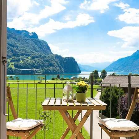 Spiritual Lofts Seesicht Parkplatz Kaffe WiFi Brienz  Exterior foto
