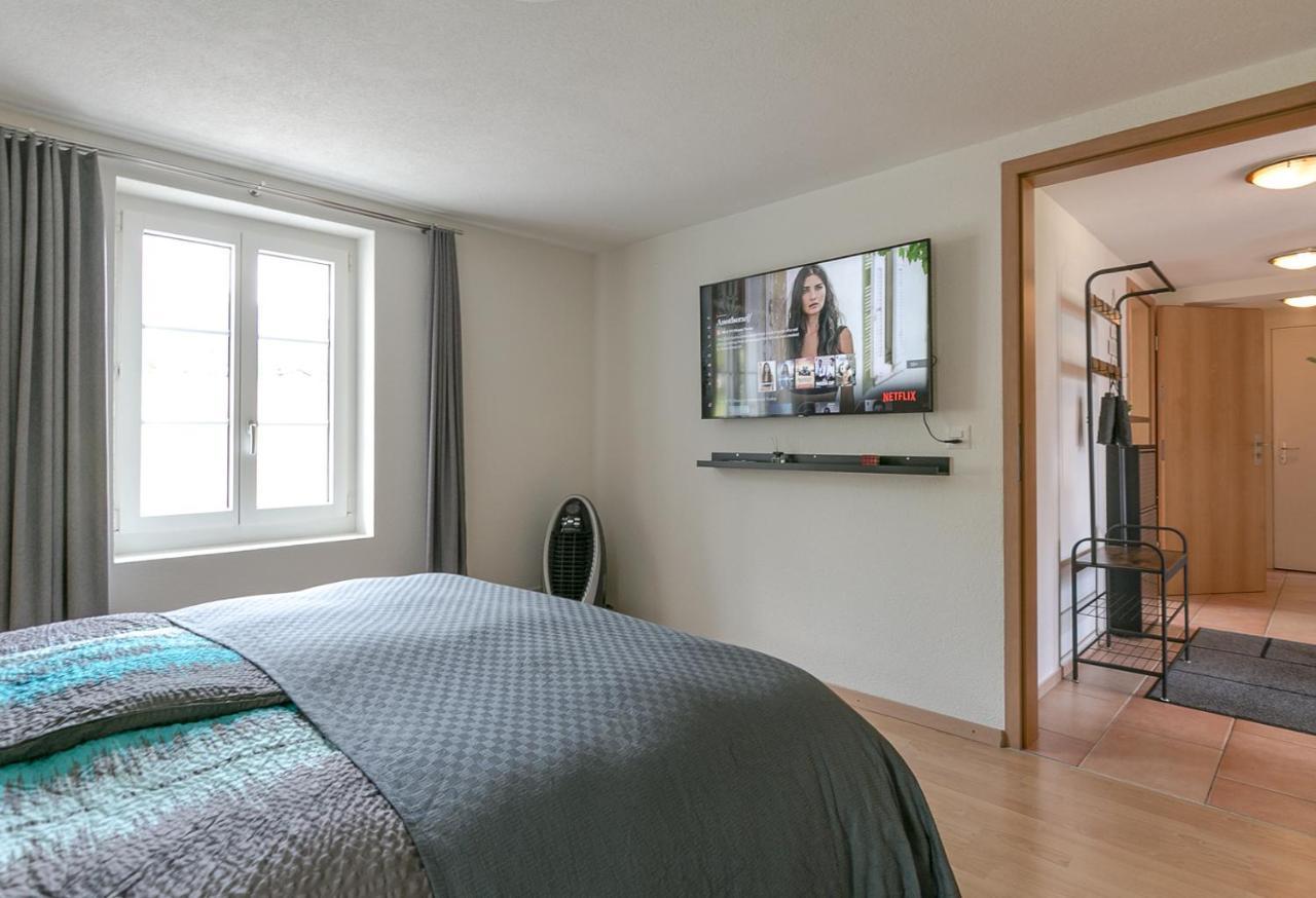 Spiritual Lofts Seesicht Parkplatz Kaffe WiFi Brienz  Exterior foto