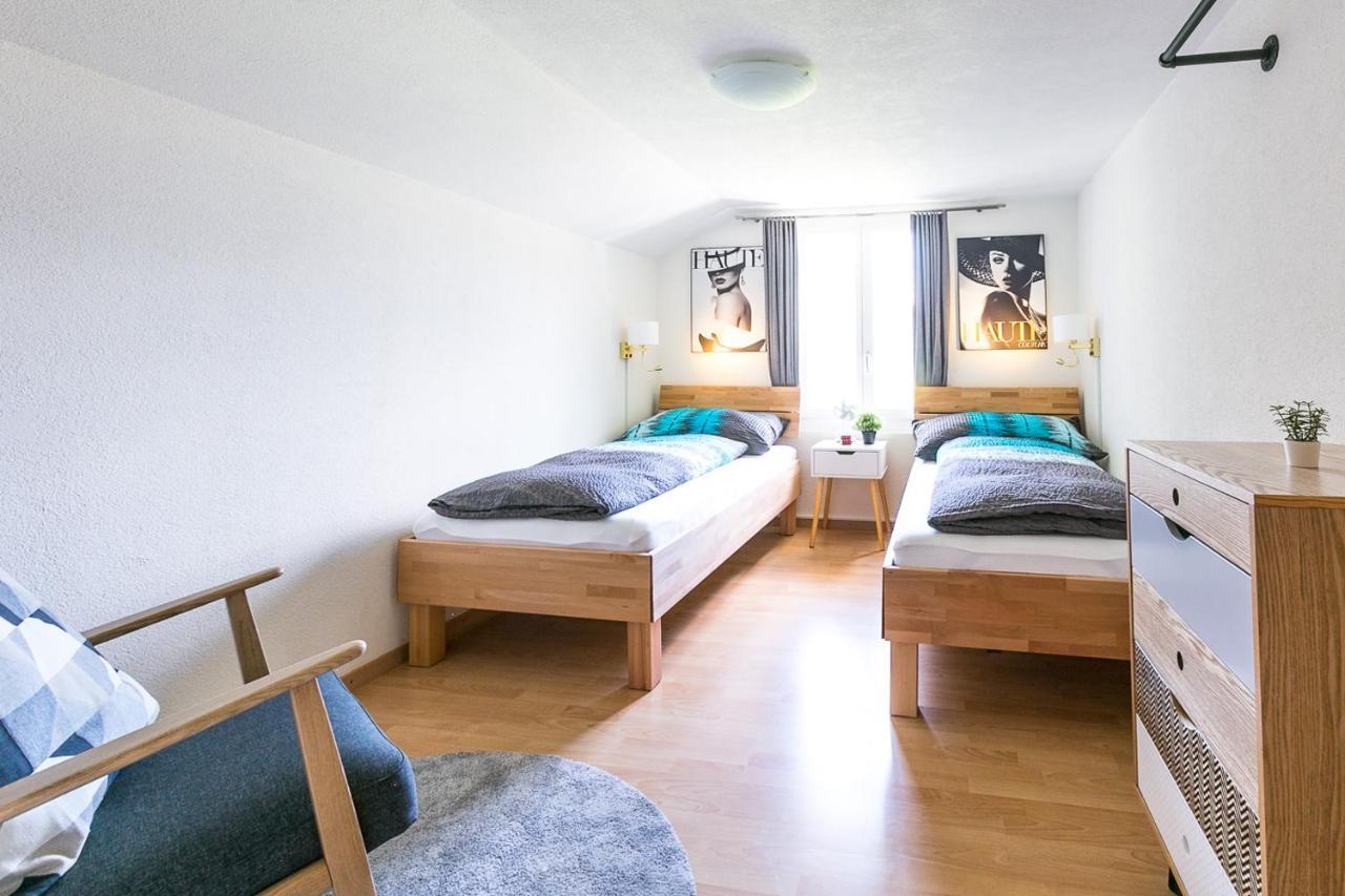 Spiritual Lofts Seesicht Parkplatz Kaffe WiFi Brienz  Exterior foto