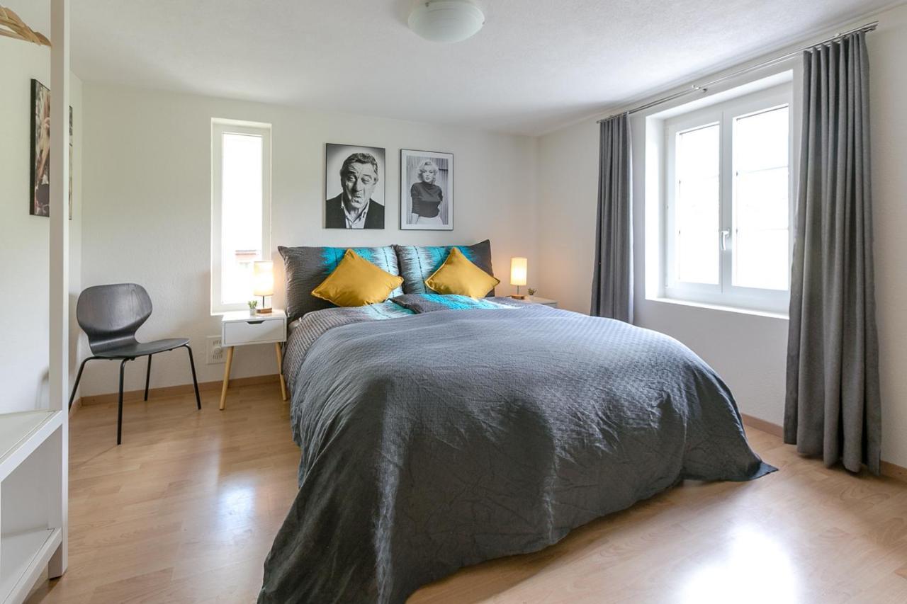 Spiritual Lofts Seesicht Parkplatz Kaffe WiFi Brienz  Exterior foto