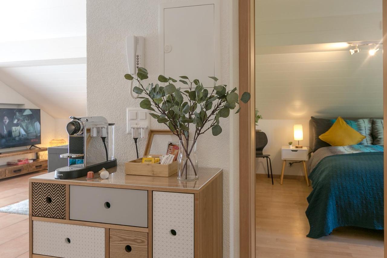 Spiritual Lofts Seesicht Parkplatz Kaffe WiFi Brienz  Exterior foto