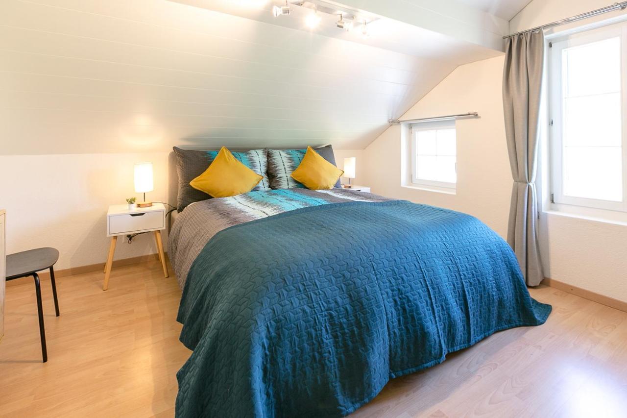 Spiritual Lofts Seesicht Parkplatz Kaffe WiFi Brienz  Exterior foto