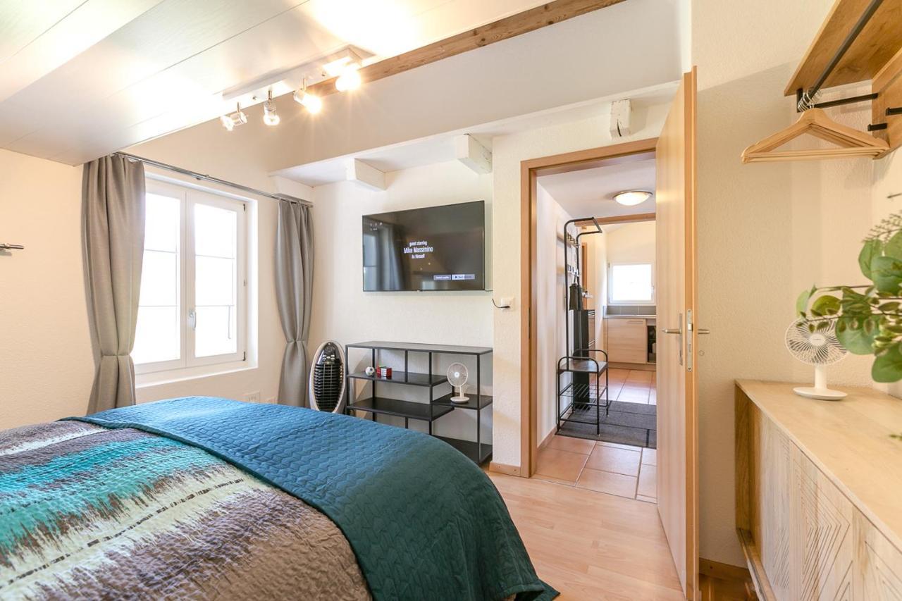 Spiritual Lofts Seesicht Parkplatz Kaffe WiFi Brienz  Exterior foto